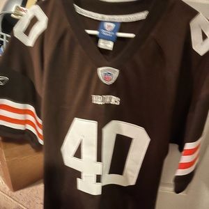 COPY - Rbk Browns Peyton Hillis jersey size 48